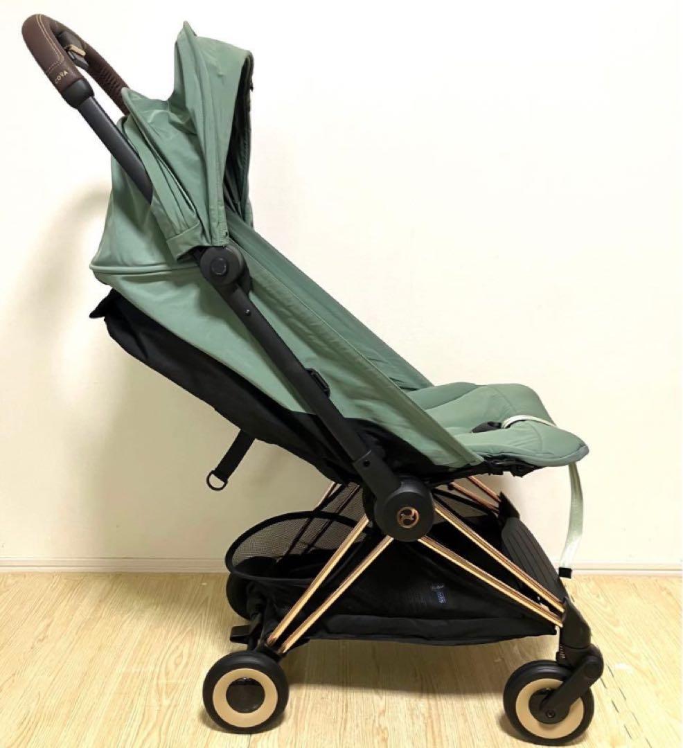 美品 送料無料 cybex サイベックス coya コヤ リーフグリーン