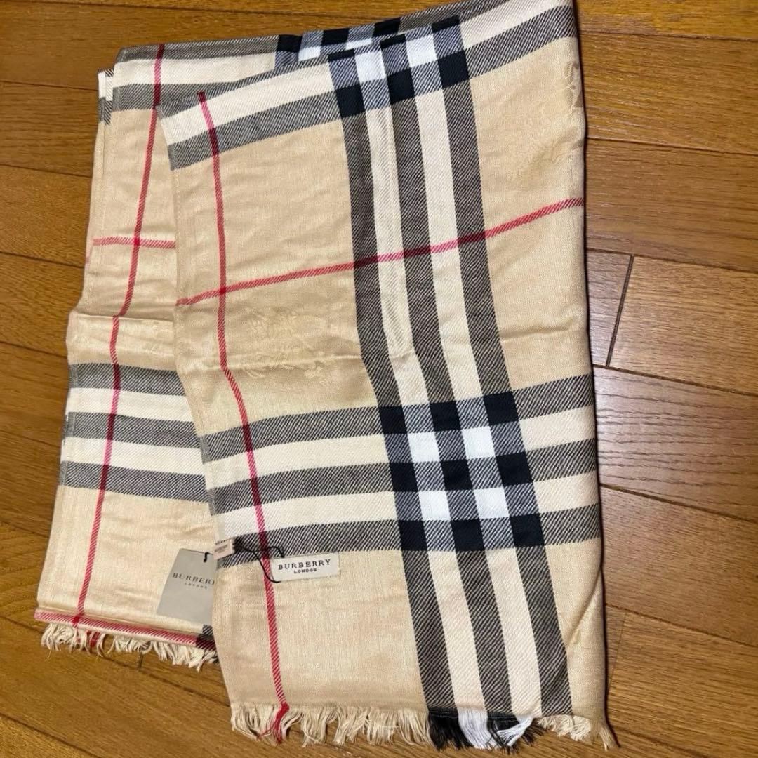 BURBERRY チェック柄 ストール　大判