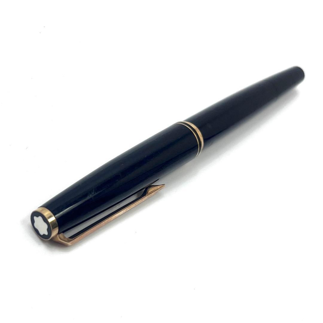 MONTBLANC モンブラン 万年筆 585刻印 14K ドイツ ブラック 金