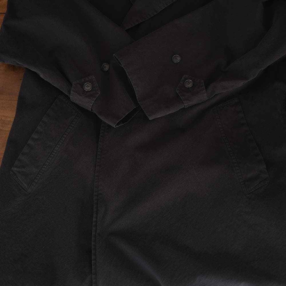 COMOLI 22SS ウォッシュドタイロッケンコート サイズ2