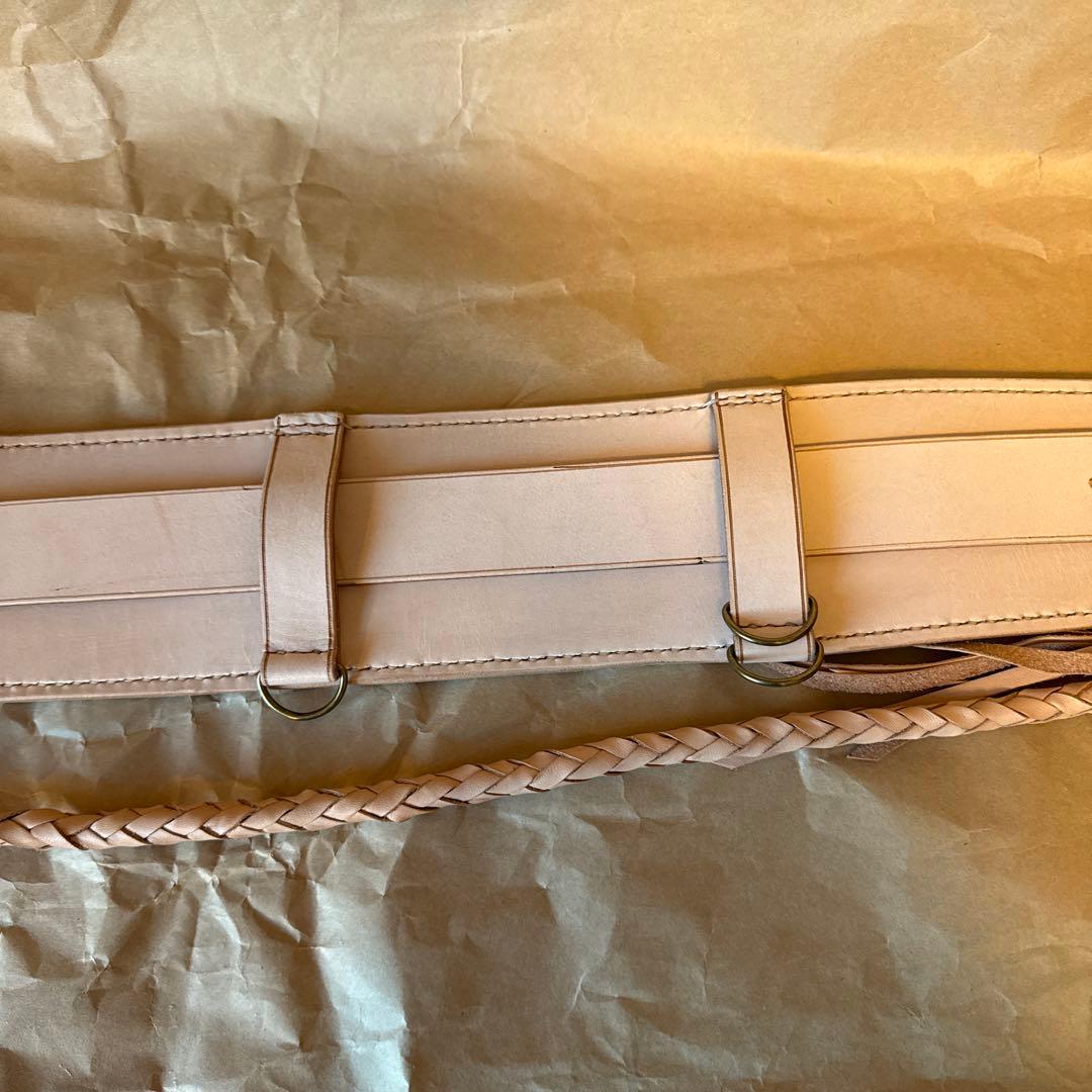 フィッシングベルト　レザークラフト