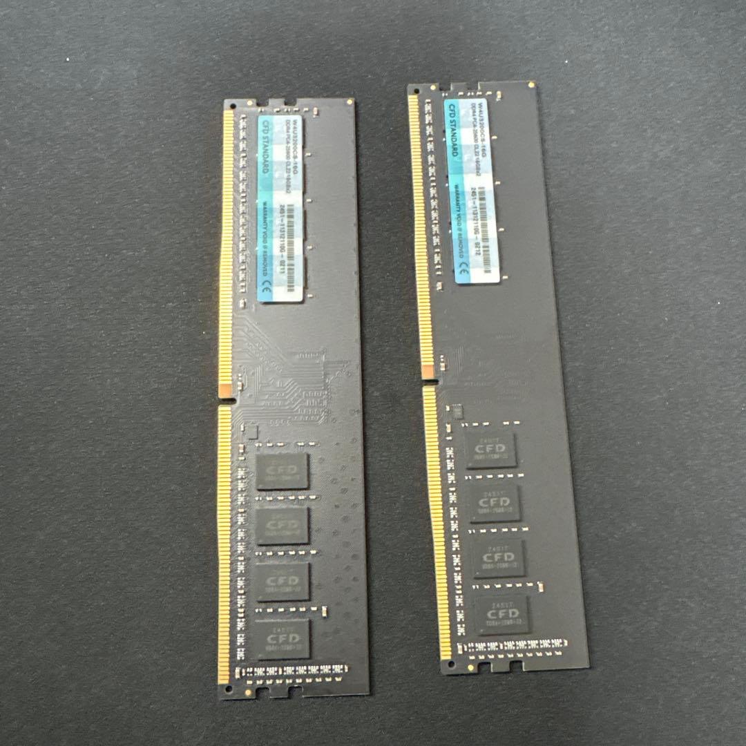 DDR4 16GB メモリ 2枚セット 32GB