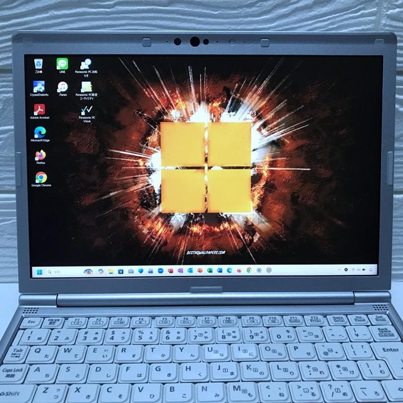 ※MS Office2024認証/レッツノート CF-SV7/顔認証/256GB