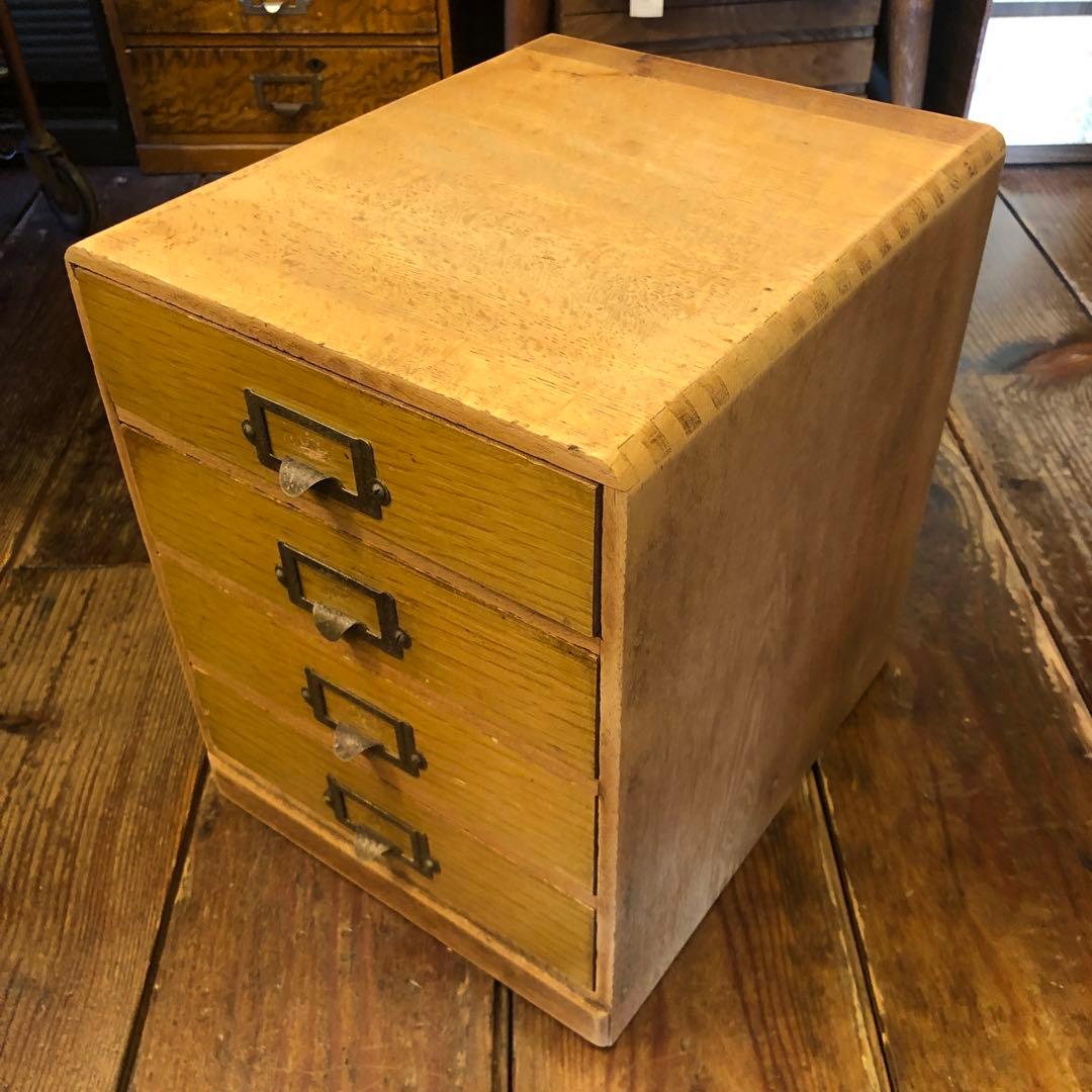 ビンテージ  小引き出し 4段 古家具　古道具