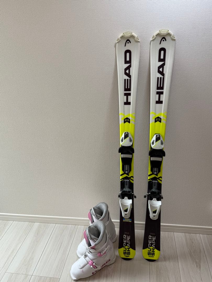 HEAD Super Shape スキー　ブーツ　セット　子供用