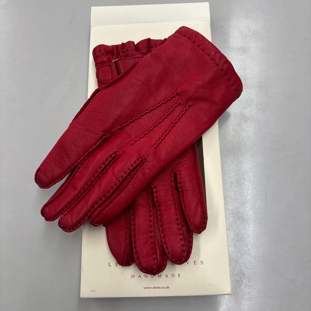 【希少】DENTS デンツ レザーグローブ　ヘリテージコレクション 7 1/2