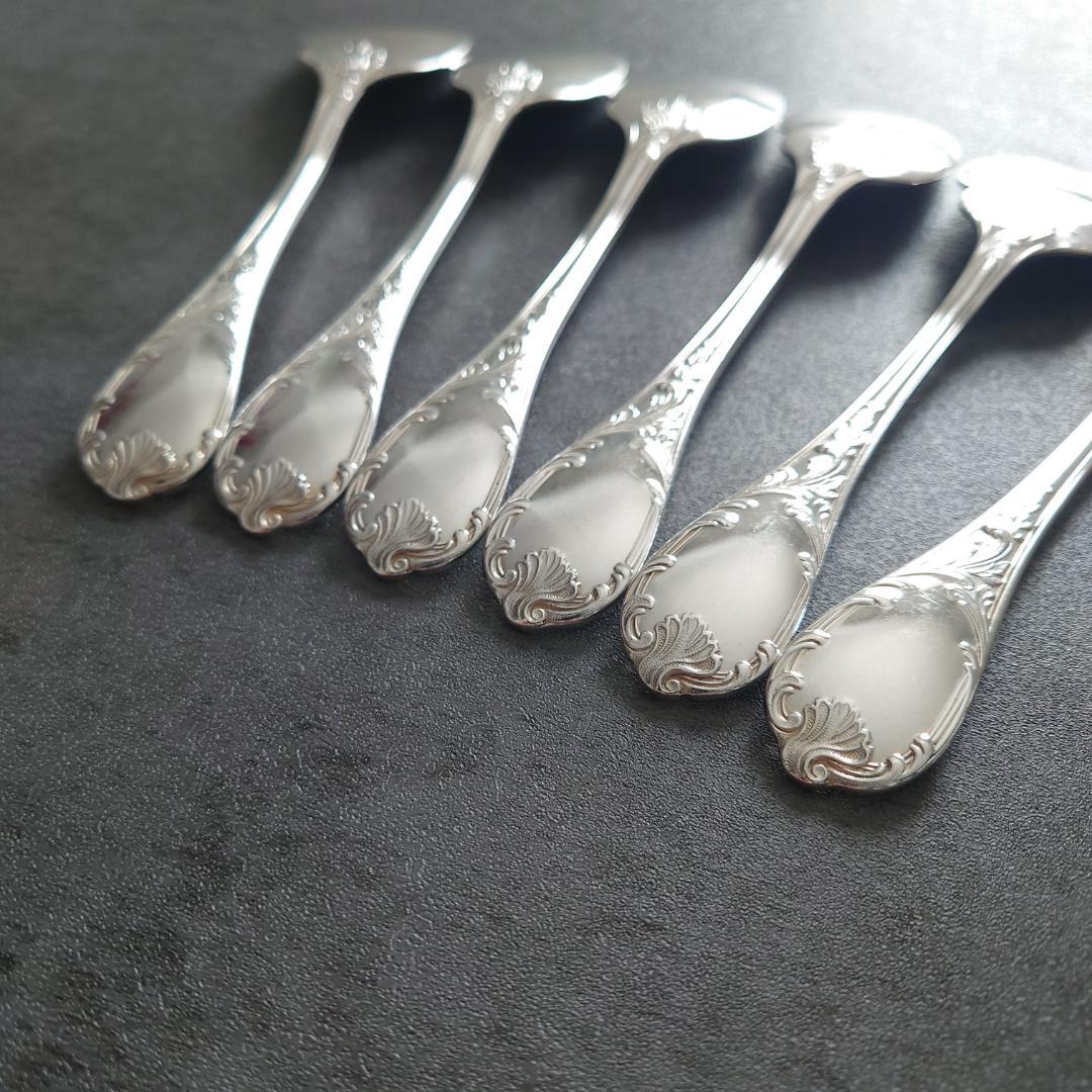 希少 クリストフル マルリー ソーススプーン 6点
