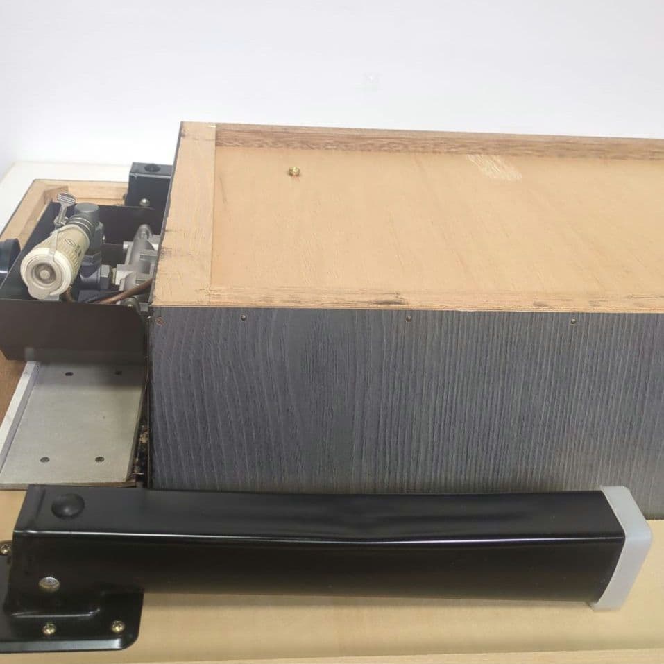 鉄板焼きテーブル　座卓　折りたたみ　92×62㎝　中古　天然ガス