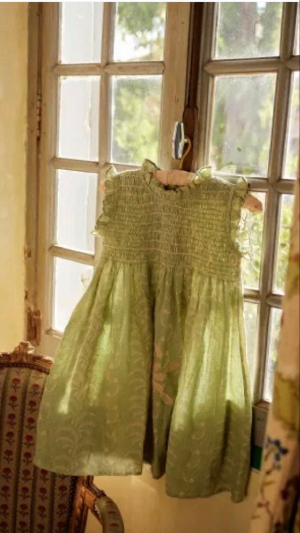 apolina 未使用MIA SMOCK DRESS 7-9y