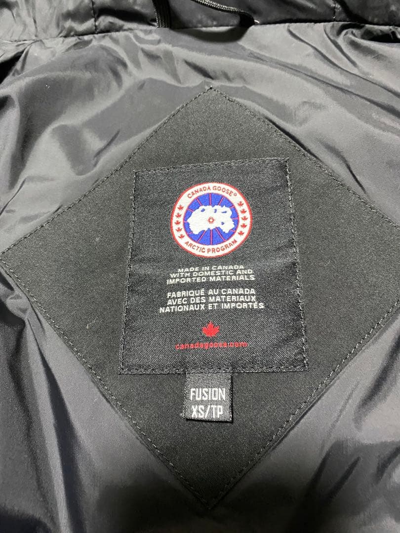   ブラックダウンジャケット 3802LA サイズXS美品