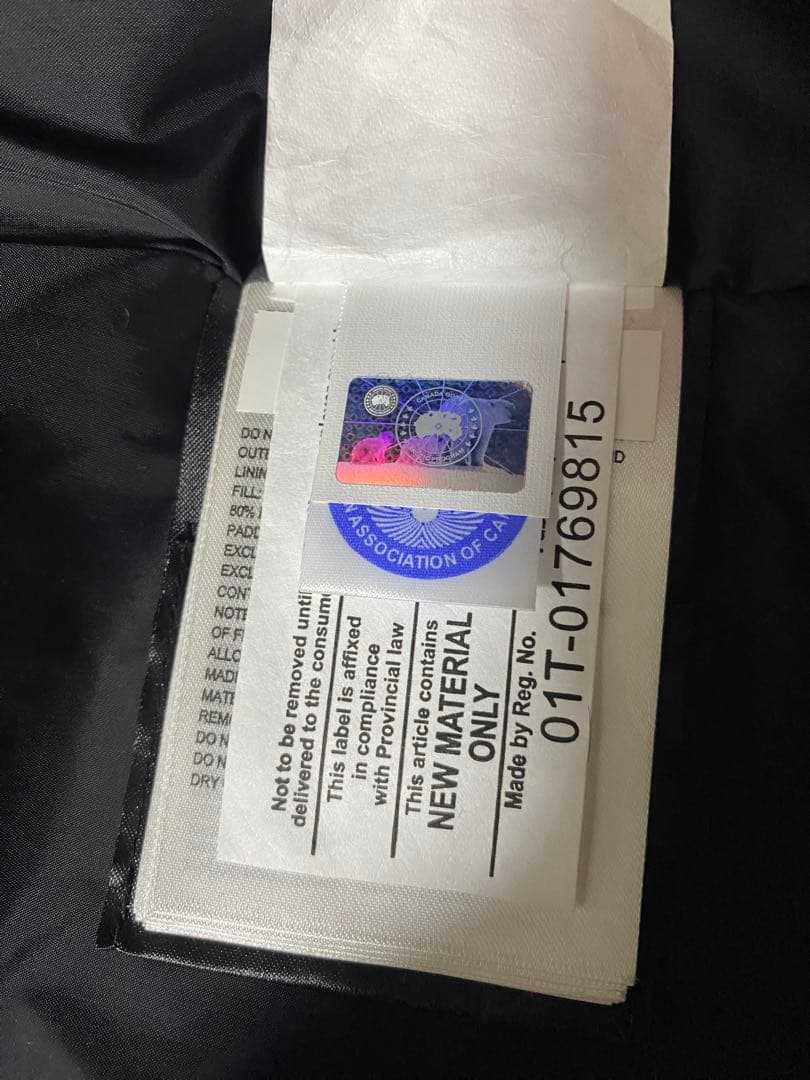   ブラックダウンジャケット 3802LA サイズXS美品