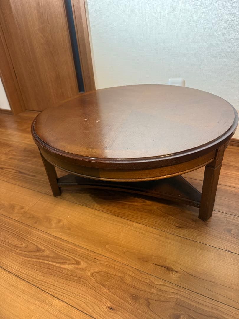 マルニ木工 地中海シリーズ サイドテーブル ラウンドテーブル　コーヒーテーブル