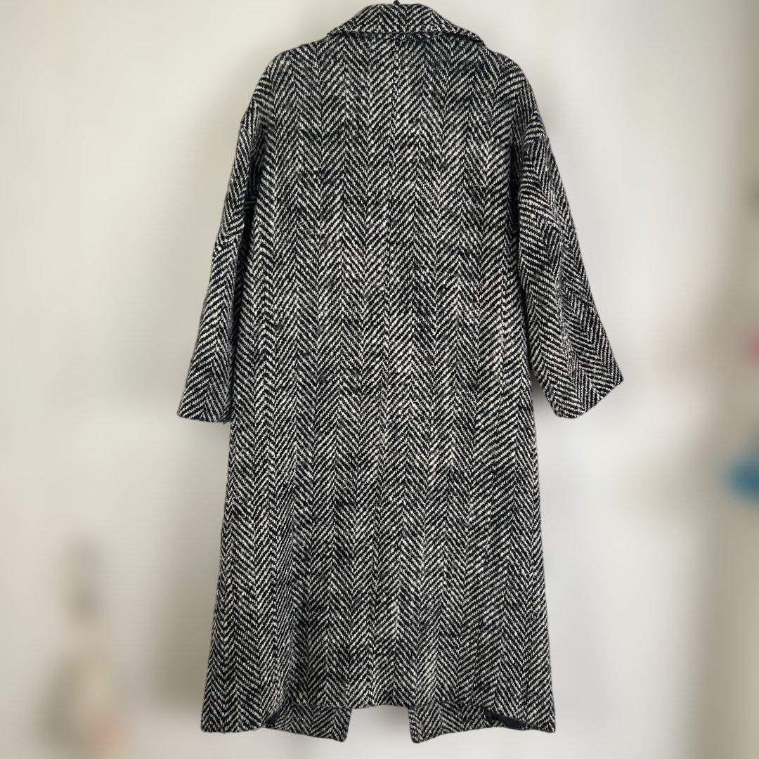 ROSE BUD mici ツィードロングコート