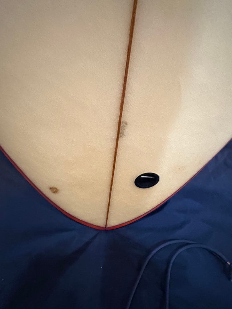 け*う様 クリーム色とオレンジのショートボードドロップアウトお宝貴重品ビンテージ