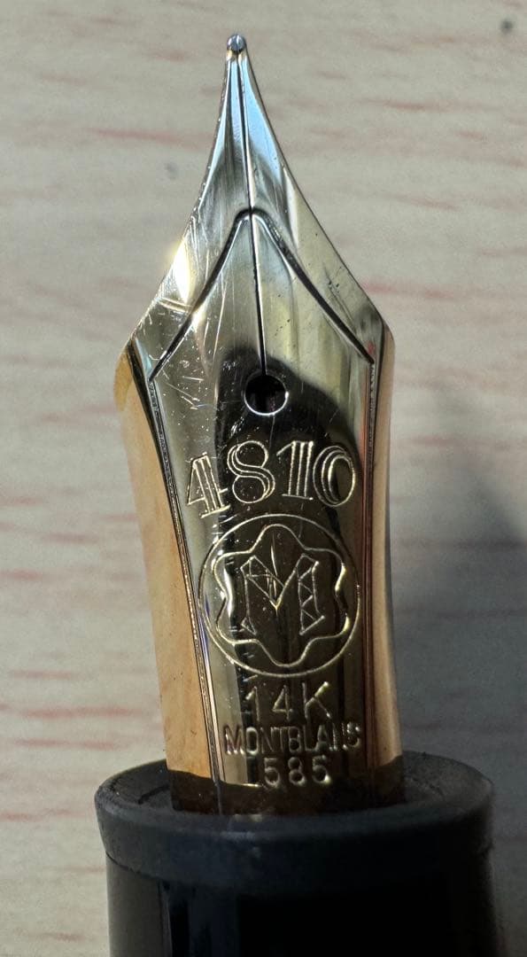 モンブラン141 黒 万年筆 １４ｋ