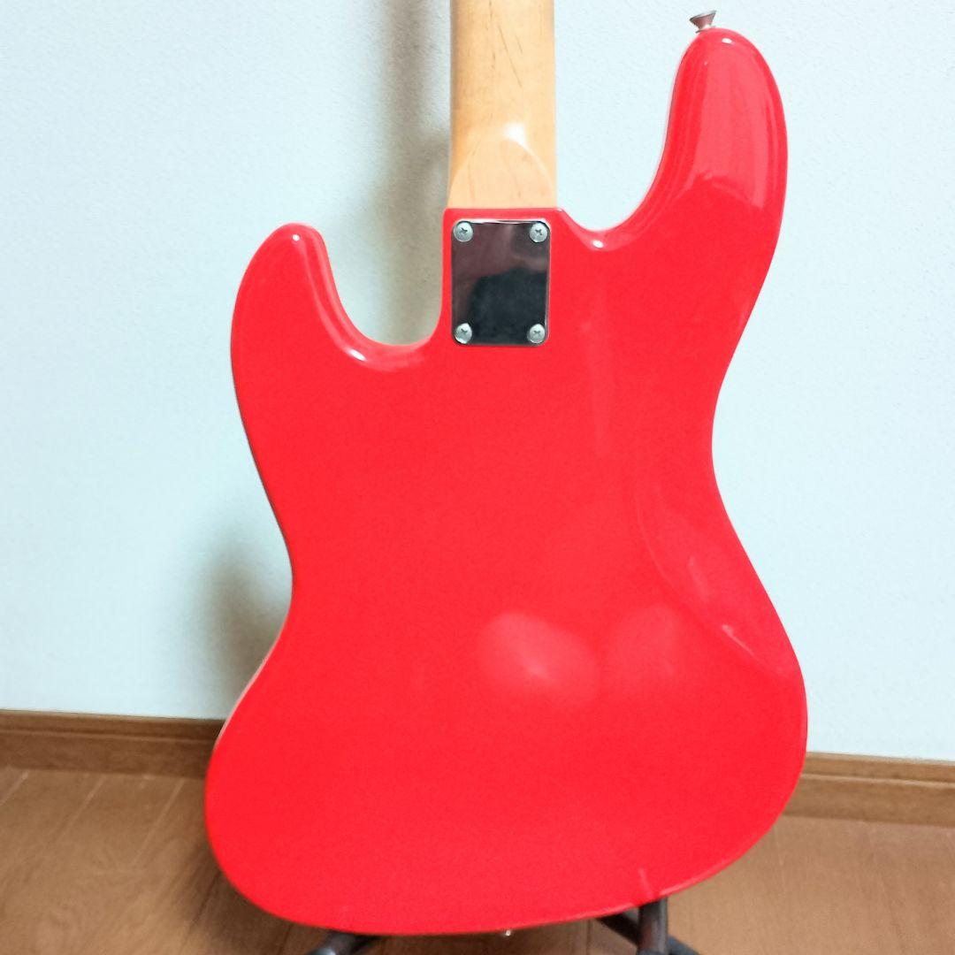 Vintage　ジャズベースタイプ　エレキベース　オレンジ色