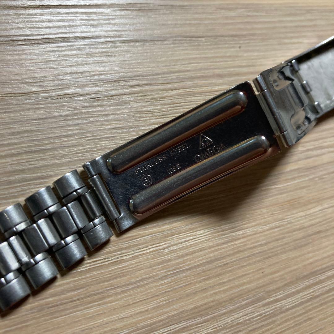 【貴重】OMEGA オメガシーマスター純正ブレス　19mm