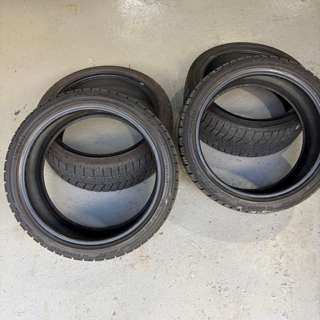 アバルト595に使用ヨコハマ　アイスガード iG60　205/40R17