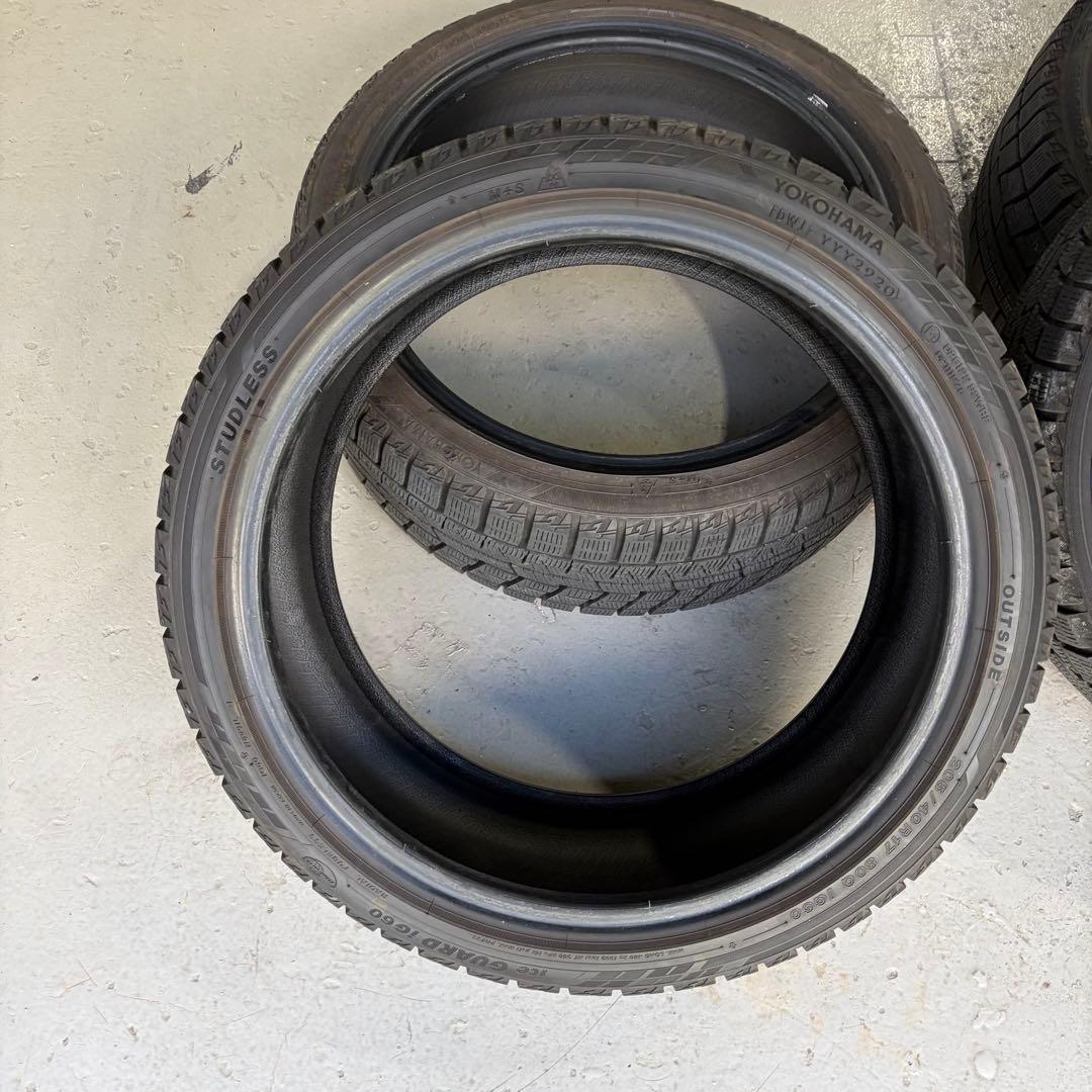 アバルト595に使用ヨコハマ　アイスガード iG60　205/40R17