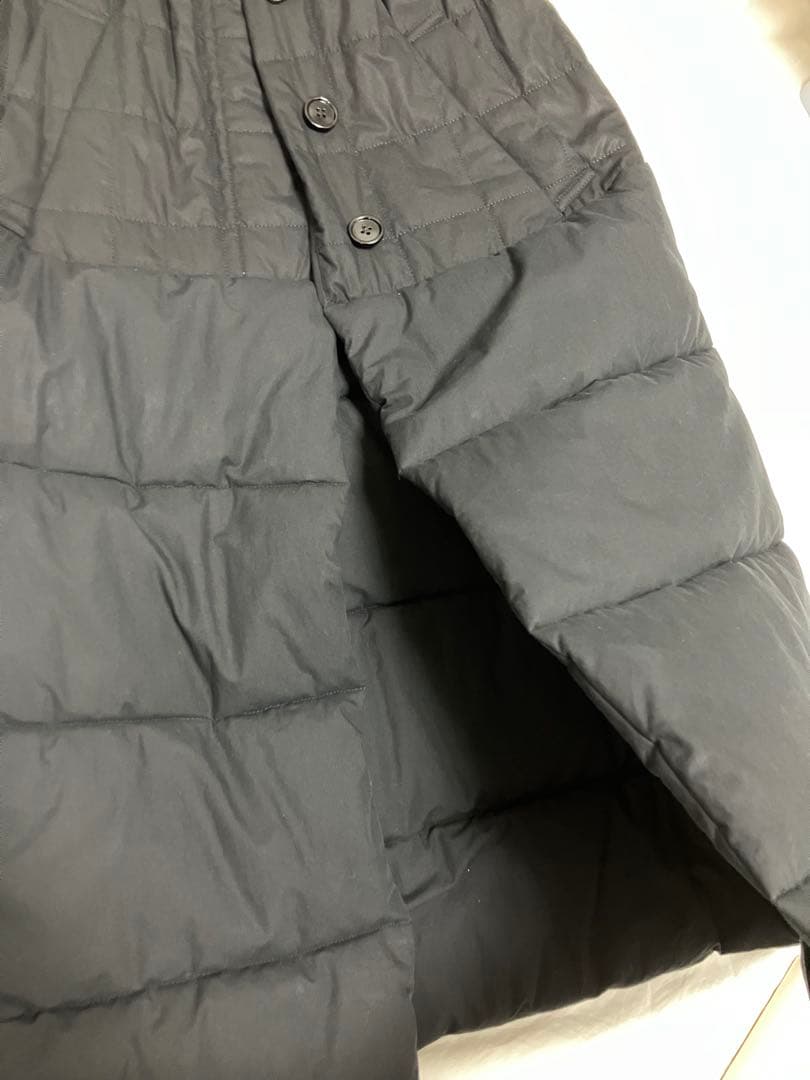 ドリスヴァンノッテン★黒のベルト付きダウンベスト　ジレ　アウター