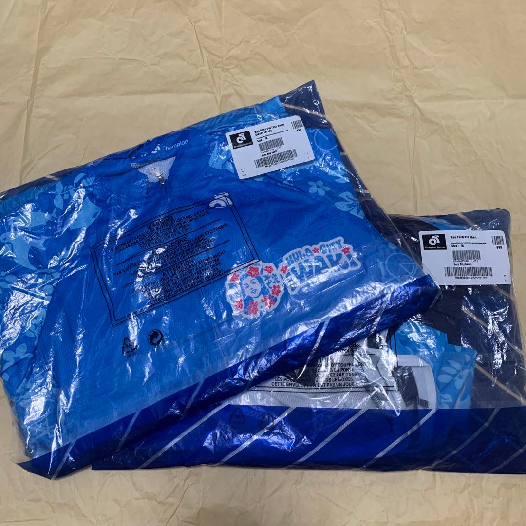 サイクルジャージ 新品未開封 Mサイズ 送料込み 上下セット　いわき市