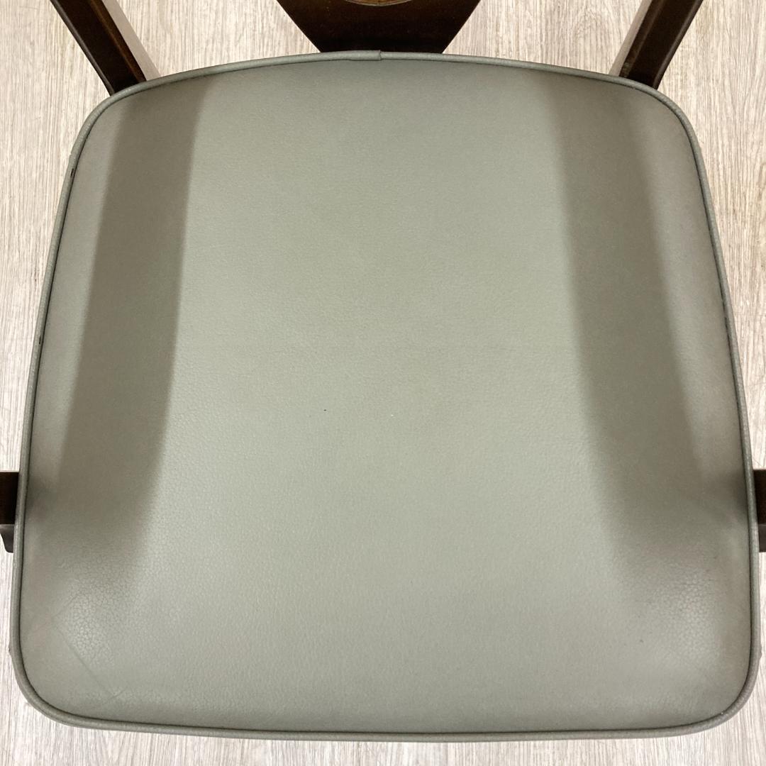 ナガノインテリア　ダイニングチェア　アームチェア　ヴィンテージ　昭和レトロ