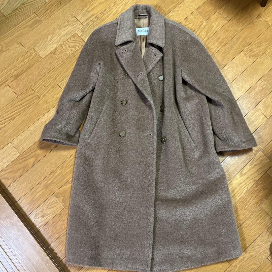 MaxMara ブラウン ロングコート 38