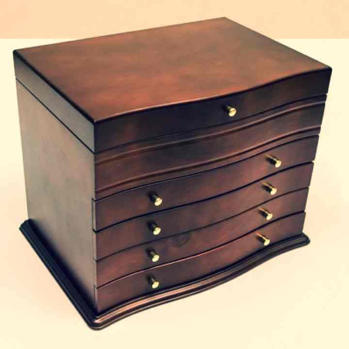 【送料無料】ジュエリーボックス/アクセサリー収納ケース