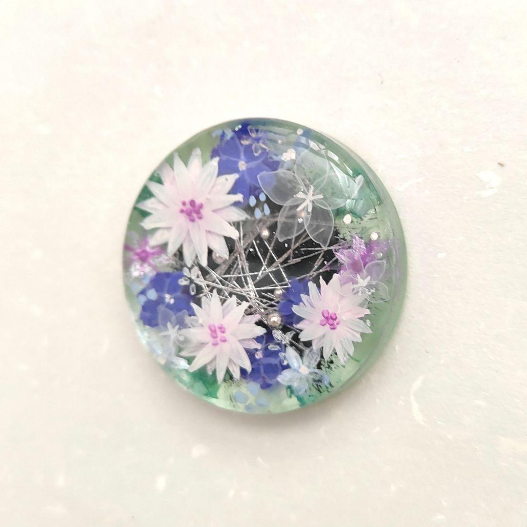 【902】ハンドメイド　レジン　ヘアゴム　ポニーフック