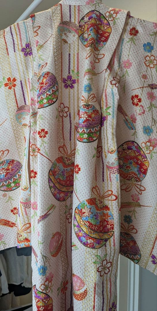 七五三 白 絞り 5歳 3歳 着物 正絹