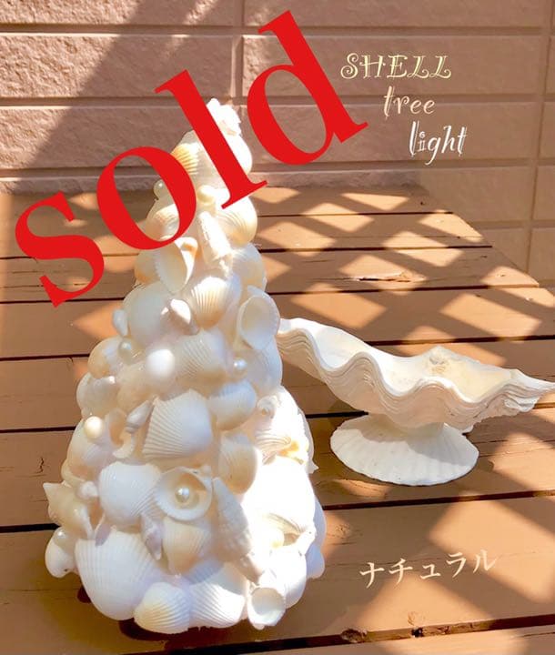 シェルツリーライト・　❤︎ ナチュラル　❤︎ M .L
