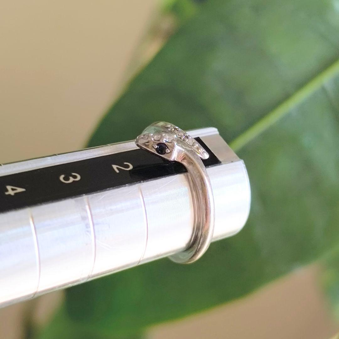 スタージュエリー　プラチナ　PYTHON KNOT　ヘビ　ピンキーリング　1号