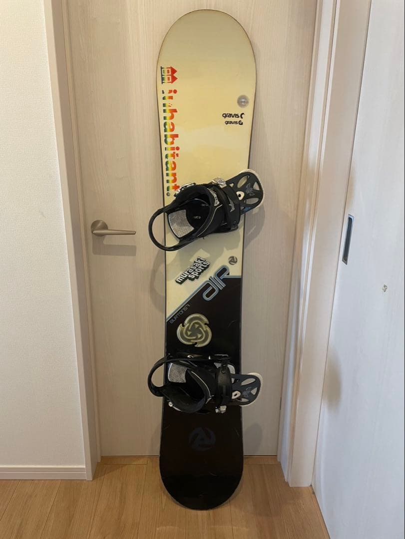 バートン　スノボ板とビンディングセット
