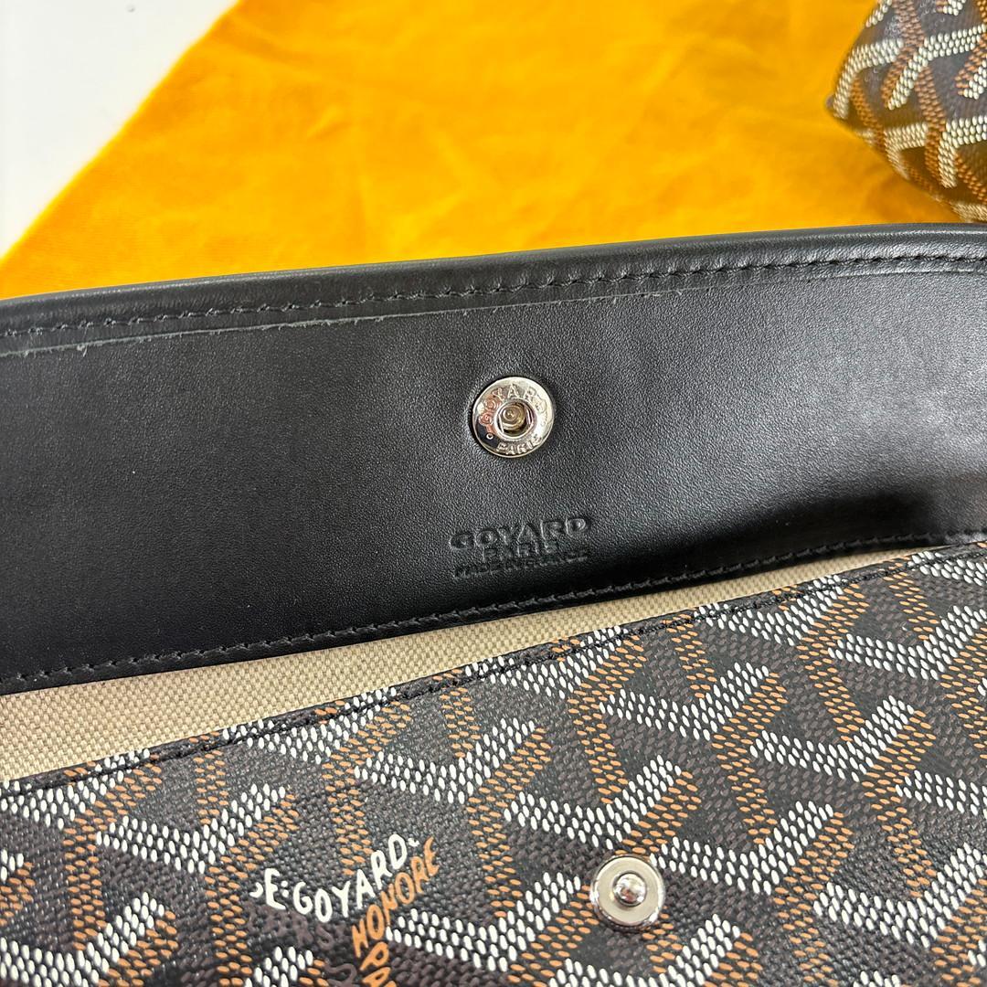 超極美品 ゴヤール サンルイPM トートバッグ ハンドバッグ ブラック メンズ