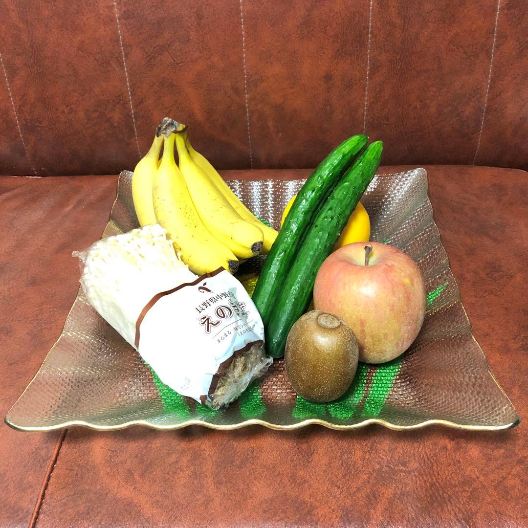 ■ガラス製　大皿プレート■オードブル・前菜・フルーツ・スイーツ・デザート・洋食器