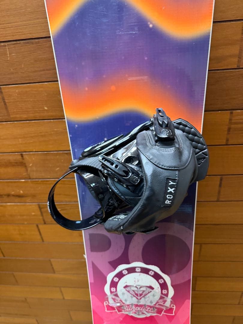 ROXY　ロキシー　バインディング付　スノーボードセット