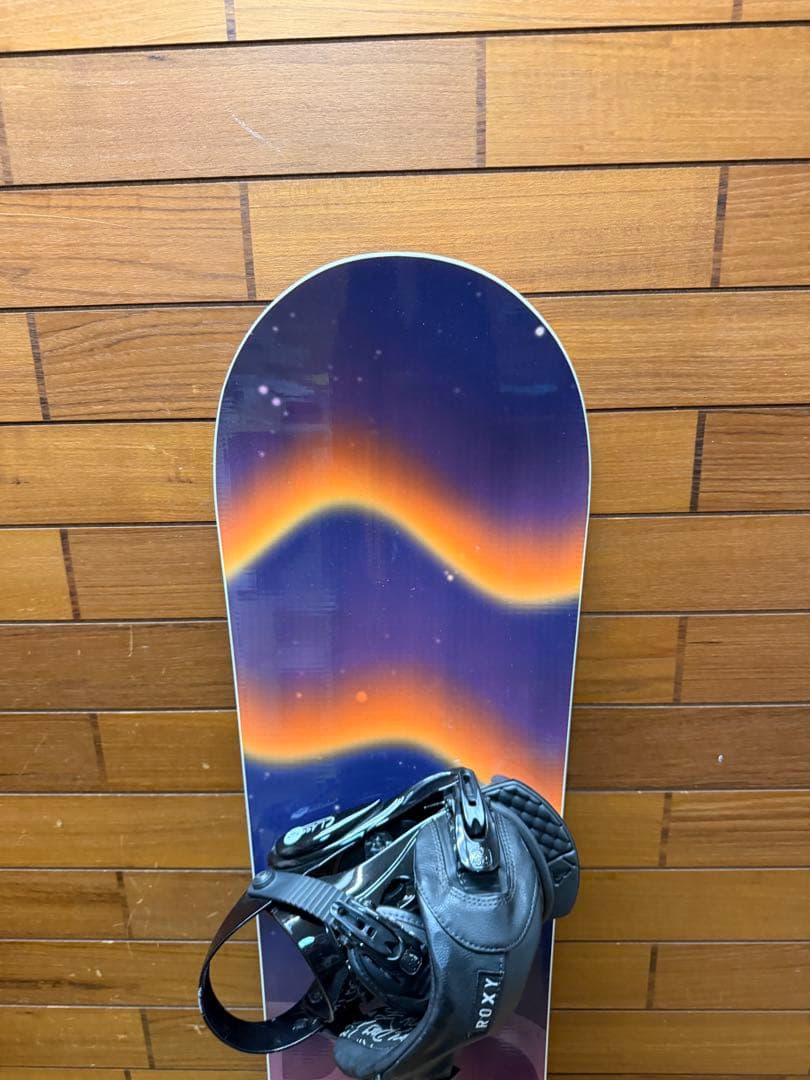 ROXY　ロキシー　バインディング付　スノーボードセット
