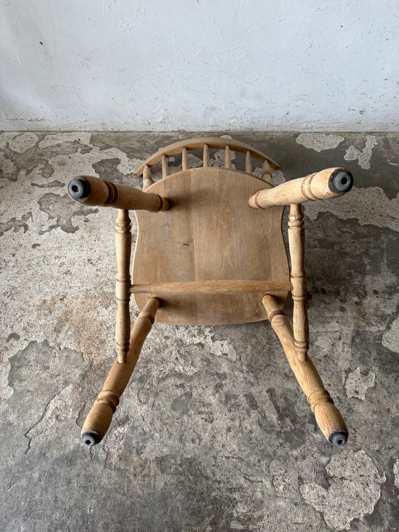 ビンテージ　ダイニングチェア　カフェチェア　剥離加工　no5