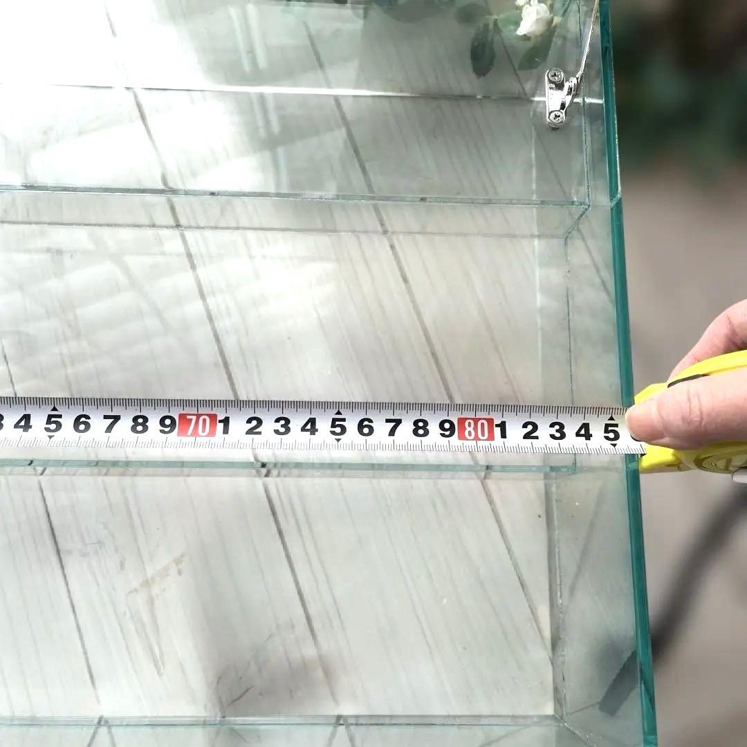 新品未使用　鍵付き　大型3段トランク型ショーケース