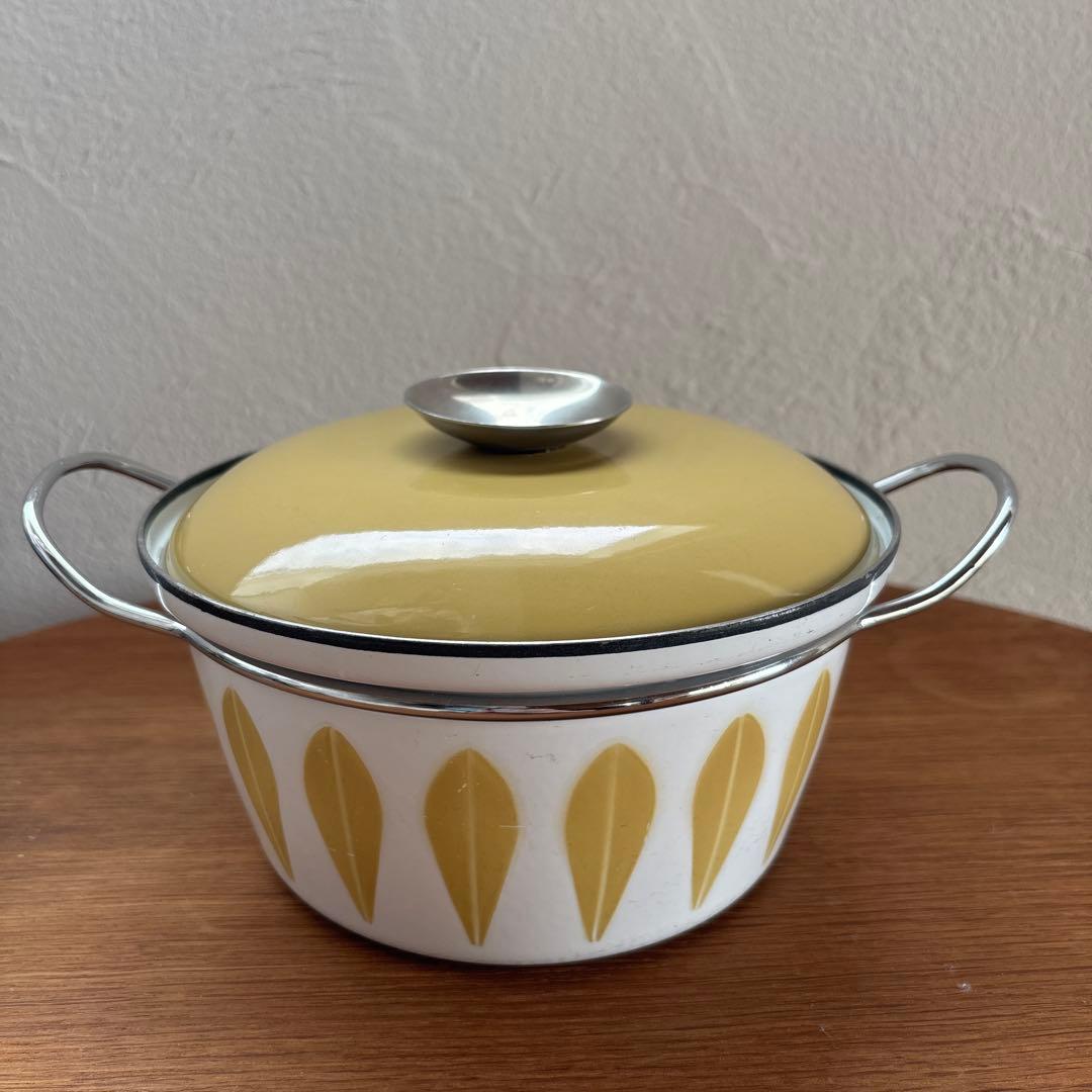 キャサリンホルム　cathrineholm ノルウェー　ホーロー両手鍋