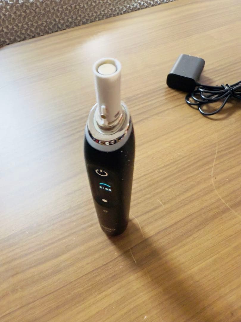 超美品★ブラウン 電動歯ブラシ オーラルB iO10コズミックブラック　新ブラシ