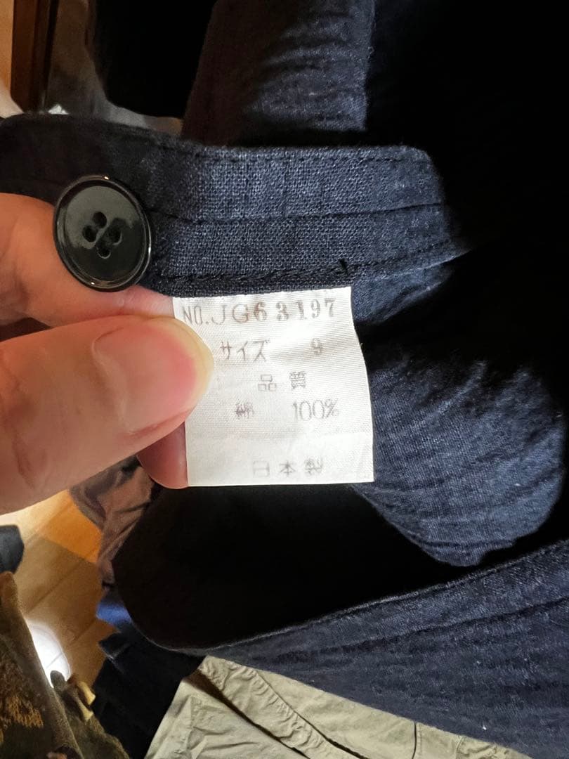 issey miyake ヴィンテージ コットンコート 80s 90s メンズM