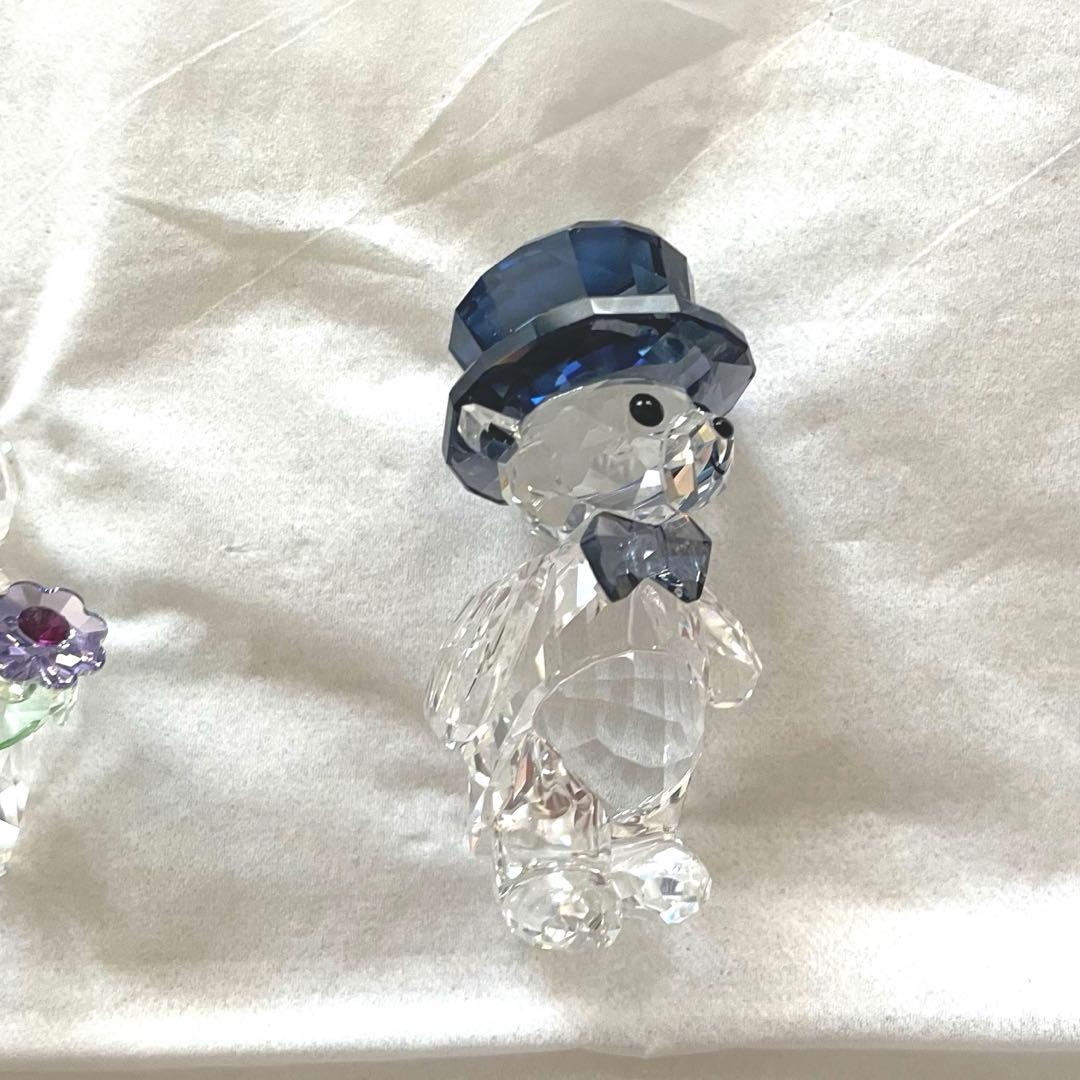 新品・未使用　SWAROVSKI スワロフスキー　クリスベア　2点セット