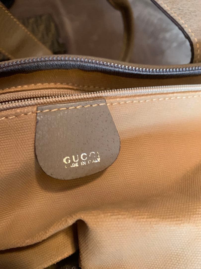 Gucci GGパターン トートバッグ 大きめ