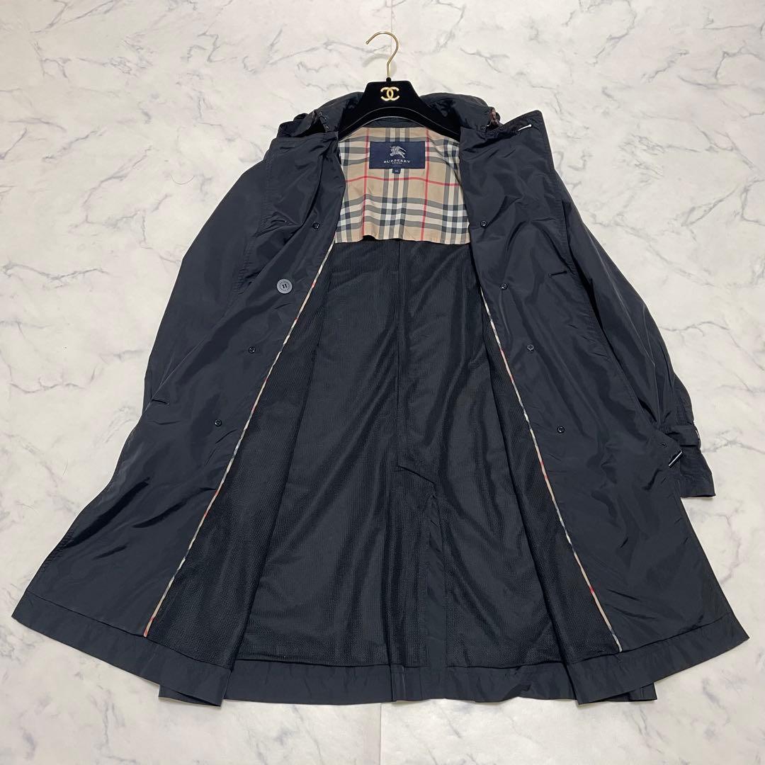 Burberry ロンドン トレンチコート ナイロン ノバチェック ポケッタブル