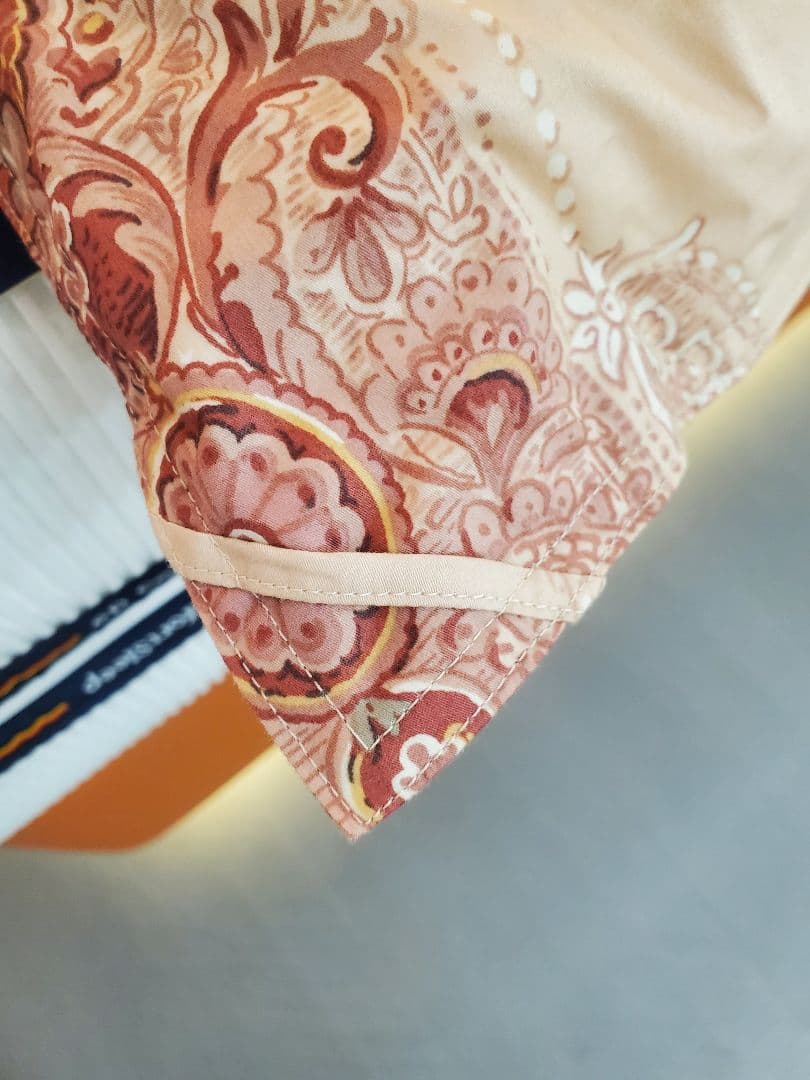 羽毛布団 掛け布団 エミリー ダウン93% ２層構造 超長綿100％