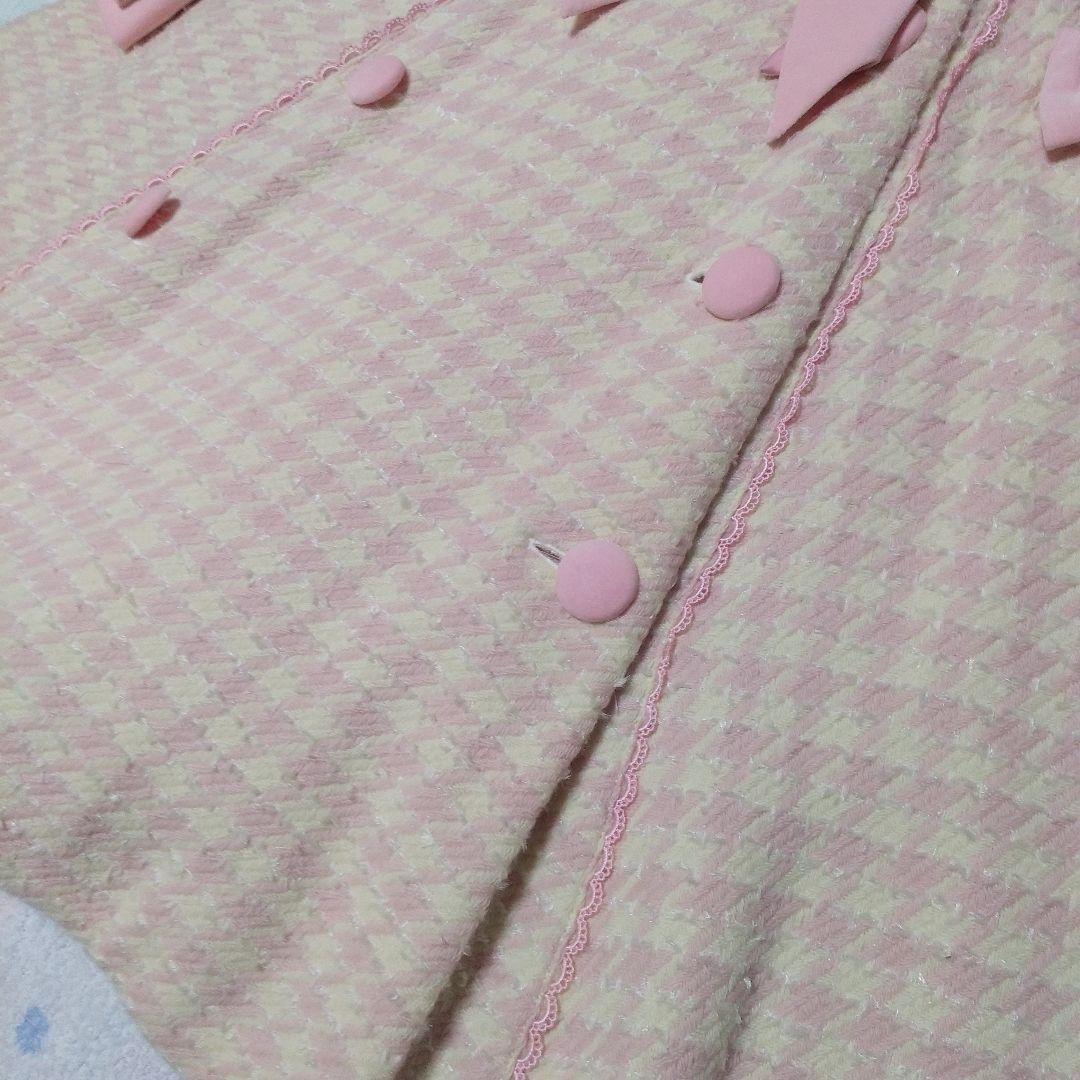 Angelic Pretty　コート　ピンク千鳥柄