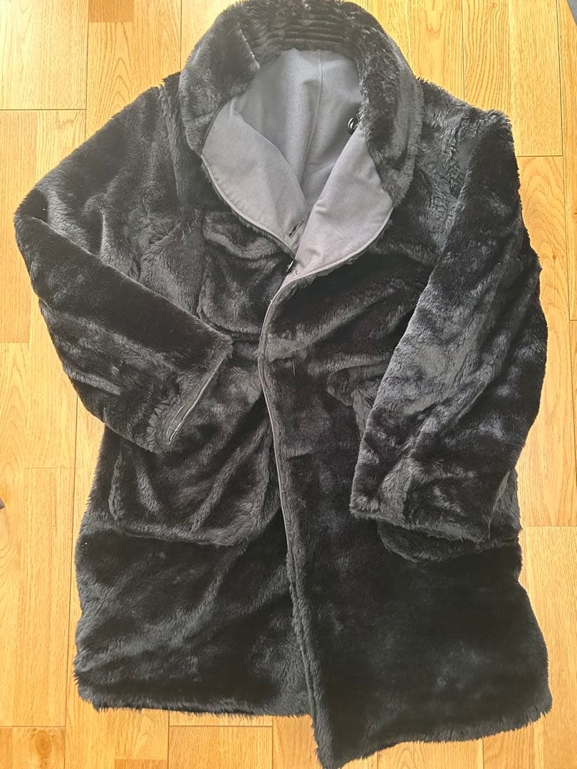 ★寒波Sale★Engineered Garments リバーシブルコート 黒