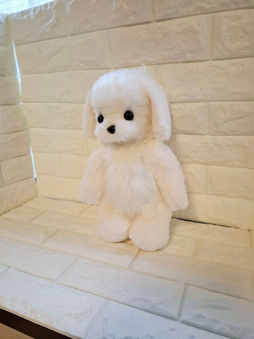 ぬいぐるみ、テディマルチーズ、犬、ハンドメイド、オリジナル、抱きしめられるサイズ