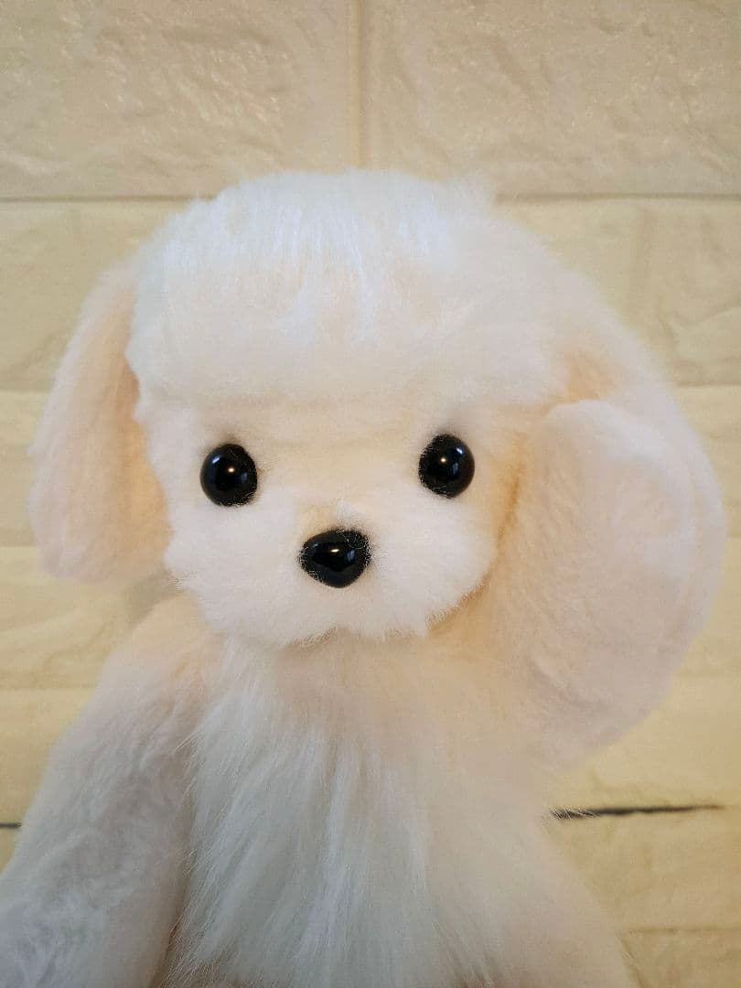 ぬいぐるみ、テディマルチーズ、犬、ハンドメイド、オリジナル、抱きしめられるサイズ